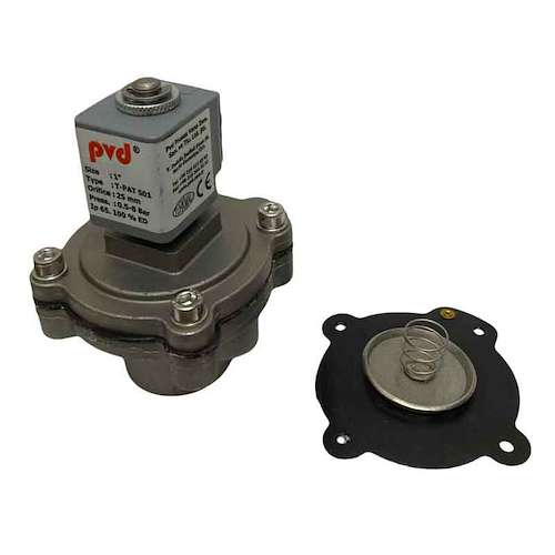 قطعات یدکی شیر برقی pvd